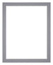 Passepartout 24x30cm Karton Grau Rand 3cm Gerade Vorne | Yourdecoration.de