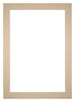 Passepartout 25x35cm Karton Beige Rand 5cm Gerade Vorne | Yourdecoration.de
