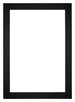 Passepartout 50x70cm Karton Schwarz Rand 5cm Gerade Vorne | Yourdecoration.de