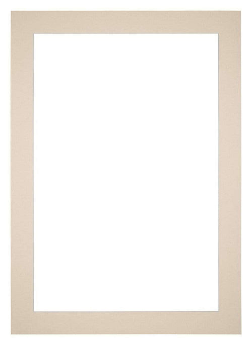 Passepartout 25x35cm Karton Teint Rand 5cm Gerade Vorne | Yourdecoration.de