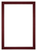 Passepartout 25x35cm Karton Weinrot Rand 4cm Gerade Vorne | Yourdecoration.de