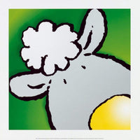 Jean Paul Courtsey Sheep Kunstdruck 30x30cm | Yourdecoration.de