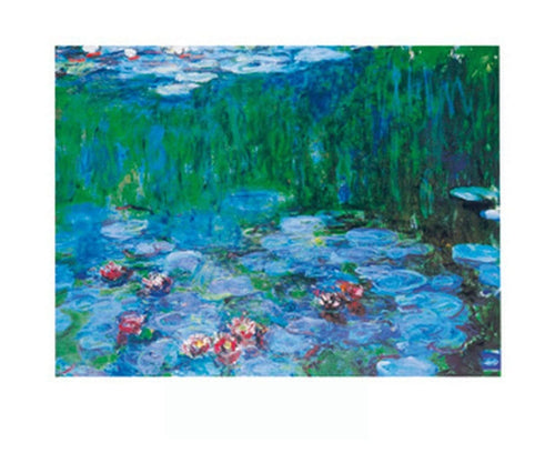 Claude Monet Nymphéas Kunstdruck 30x24cm | Yourdecoration.de