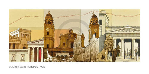 Dominik Wein München III Kunstdruck 100x50cm | Yourdecoration.de