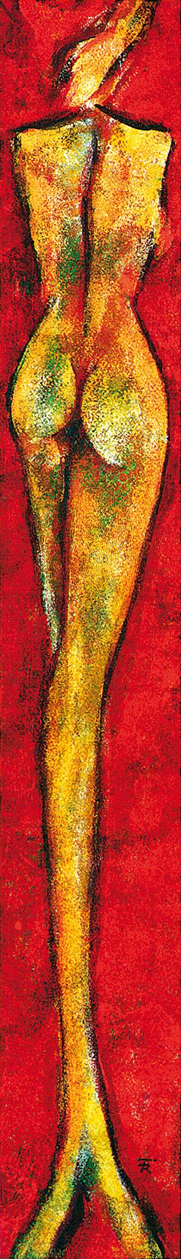 Franz Ruzicka Elektra Kunstdruck 24x138cm | Yourdecoration.de