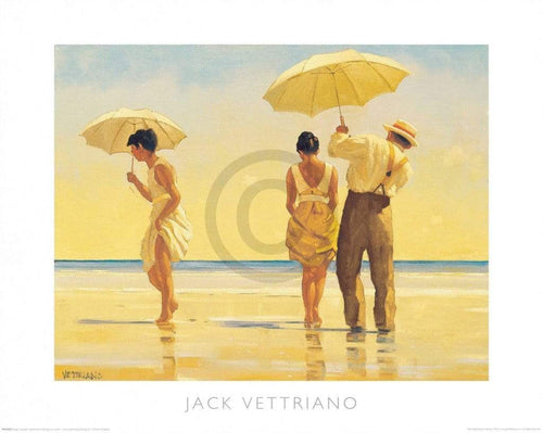 Jack Vettriano Mad Dogs Kunstdruck 50x40cm | Yourdecoration.de