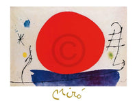 Joan Miro Senzo titolo, 1967 Kunstdruck 80x60cm | Yourdecoration.de