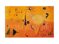 Joan Miro Paysage Catalan Kunstdruck 80x60cm | Yourdecoration.de