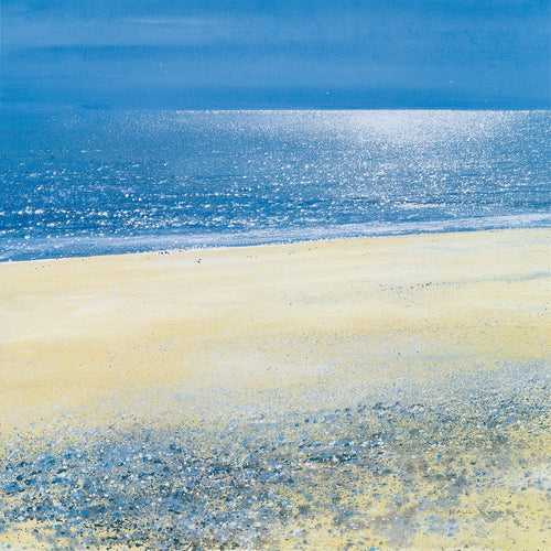 Paul Evans Silver Tide Kunstdruck 61x61cm | Yourdecoration.de