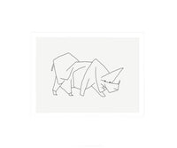 PGM Paul Klee Masque di Rinoceros Kunstdruck 60x50cm | Yourdecoration.de