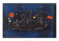 Paul Klee Abenteuerschiff Kunstdruck 100x70cm | Yourdecoration.de