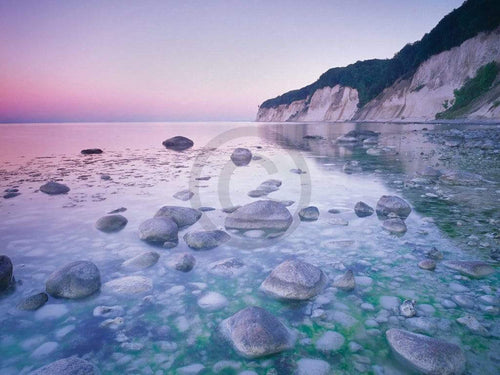 Popp Hackner Kreideküste Rügen Kunstdruck 80x60cm | Yourdecoration.de