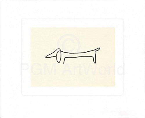 Pablo Picasso Le Chien Kunstdruck 60x50cm | Yourdecoration.de