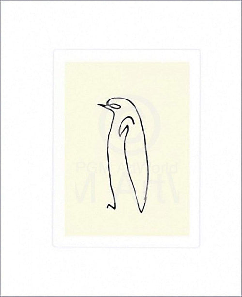 Pablo Picasso Le pingouin Kunstdruck 50x60cm | Yourdecoration.de