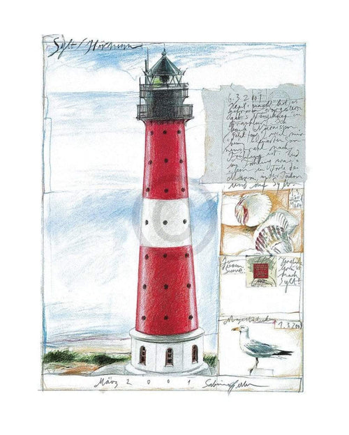 Sabine Gerke Sylt / Hörnum Kunstdruck 40x50cm | Yourdecoration.de