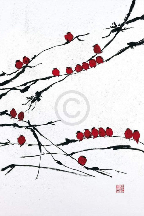 Jenny Tsang Bamboo Chorus Kunstdruck 41x61cm | Yourdecoration.de