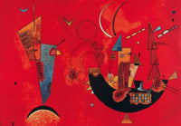 Wassily Kandinsky Mit und Gegen Kunstdruck 100x70cm | Yourdecoration.de