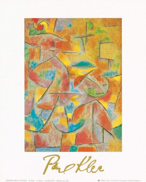 Paul Klee Bimba e zia, 1937 Kunstdruck 24x30cm | Yourdecoration.de