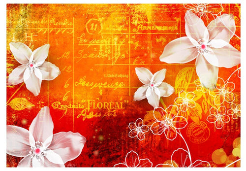 Fototapete - Floral Notes Ii - Vliestapete