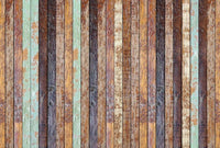 Wizard+Genius Vintage Wooden Wall Vlies Fototapete 384x260cm 8 bahnen | Yourdecoration.de