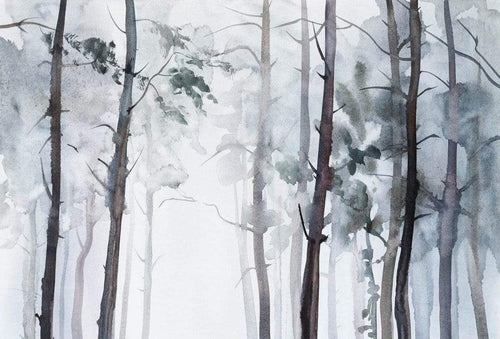 Wizard+Genius Watercolour Forest Vlies Fototapete 384x260cm 8 bahnen | Yourdecoration.de