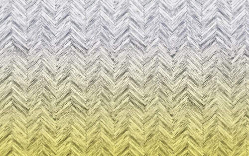 Komar Herringbone Yellow Vlies Fototapete 400x250cm 4 bahnen | Yourdecoration.de