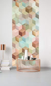 Komar Cubes Vlies Fototapete 100x250cm 1 bahn Sfeer | Yourdecoration.de