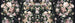 Komar Victoria Black Vlies Fototapete 800x250cm 8 bahnen | Yourdecoration.de