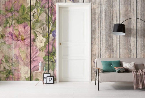Komar Vintage Rose Vlies Fototapete 400x250cm 4 bahnen Sfeer | Yourdecoration.de