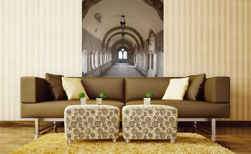 Dimex Ancient Corridor Fototapete 150x250cm 2 Bahnen Sfeer | Yourdecoration.nl
