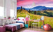 Dimex Blooming Hills Fototapete 375x250cm 5 Bahnen Sfeer | Yourdecoration.nl