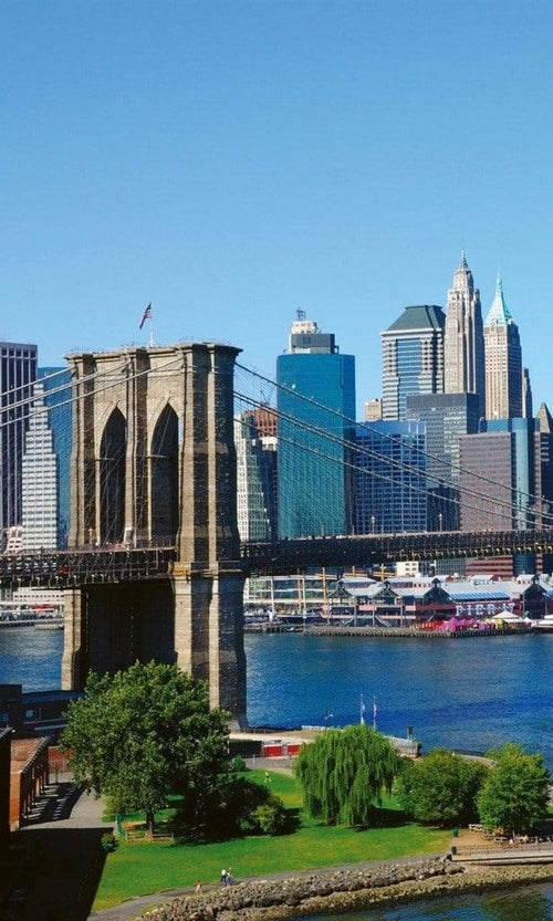 Dimex Brooklyn Bridge 1 Fototapete 150x250cm 2 Bahnen | Yourdecoration.de
