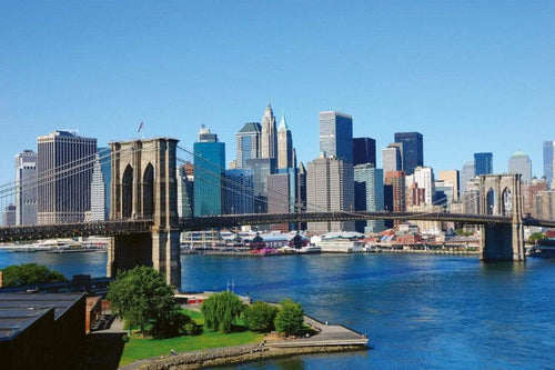 Dimex Brooklyn Bridge 1 Fototapete 375x250cm 5 Bahnen | Yourdecoration.de