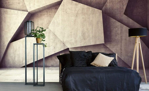 Dimex Concrete Background Fototapete 375x250cm 5 Bahnen Sfeer | Yourdecoration.nl