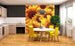 Dimex Helianthus Fototapete 225x250cm 3 Bahnen Sfeer | Yourdecoration.nl