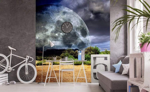 Dimex Moon Fototapete 225x250cm 3 Bahnen Sfeer | Yourdecoration.de