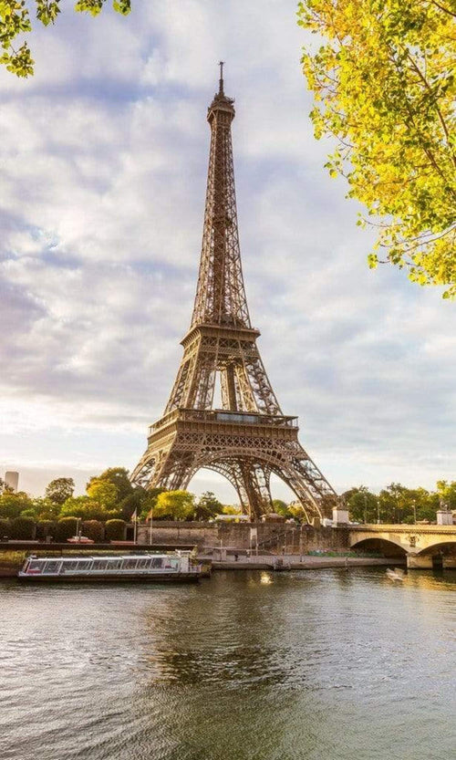 Dimex Siene in Paris Fototapete 150x250cm 2 Bahnen | Yourdecoration.de