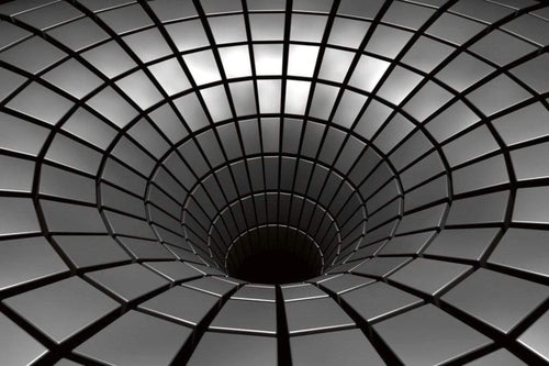 Dimex Silver Hole Fototapete 375x250cm 5 Bahnen | Yourdecoration.de