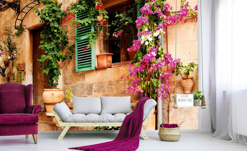 Dimex Street Garden Fototapete 375x250cm 5 Bahnen Interieur | Yourdecoration.de