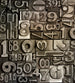 Dimex Typeset Fototapete 225x250cm 3 Bahnen | Yourdecoration.de