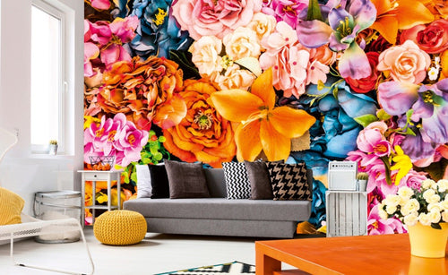 Dimex Vintage Flowers Fototapete 375x250cm 5 Bahnen Interieur | Yourdecoration.de