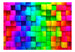 Fototapete - Colourful Cubes - Vliestapete