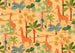 Komar Giraffe Crew Vlies Fototapete 400x280cm 8 Bahnen | Yourdecoration.de