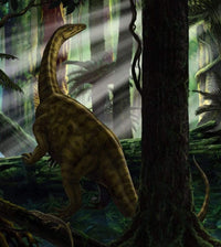 Komar Riojasaurus Forest Vlies Fototapete 250x280cm 5 Bahnen | Yourdecoration.de