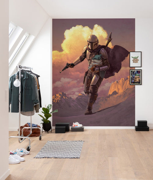 Komar Vlies Fototapete Iadx4 020 Mandalorian Escape Interieur | Yourdecoration.at