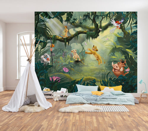 Komar Vlies Fototapete Iadx7 004 Lion King Hakuna Matata Interieur | Yourdecoration.at