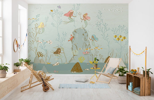 Komar Vlies Fototapete Iax7 0013 Mermaids Interieur | Yourdecoration.at