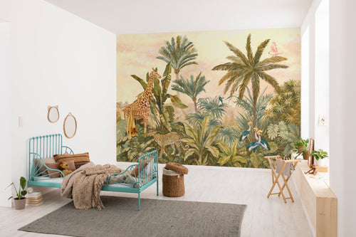 Komar Vlies Fototapete Iax8 0005 Tropical Vintage Garden Interieur | Yourdecoration.at