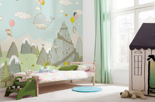 Komar Vlies Fototapete Iax8 0028 Mountain Traveler Interieur | Yourdecoration.at