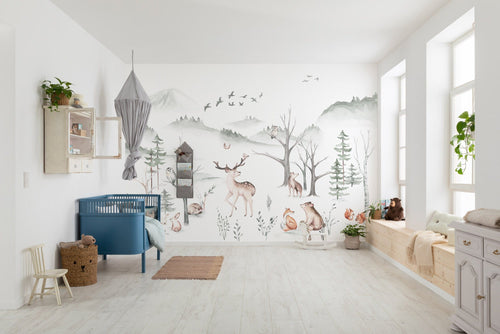Komar Vlies Fototapete Iax8 0034 Cozy Woods Interieur | Yourdecoration.at